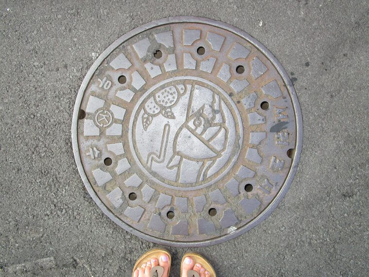 Jeju Island South Korea Manhole