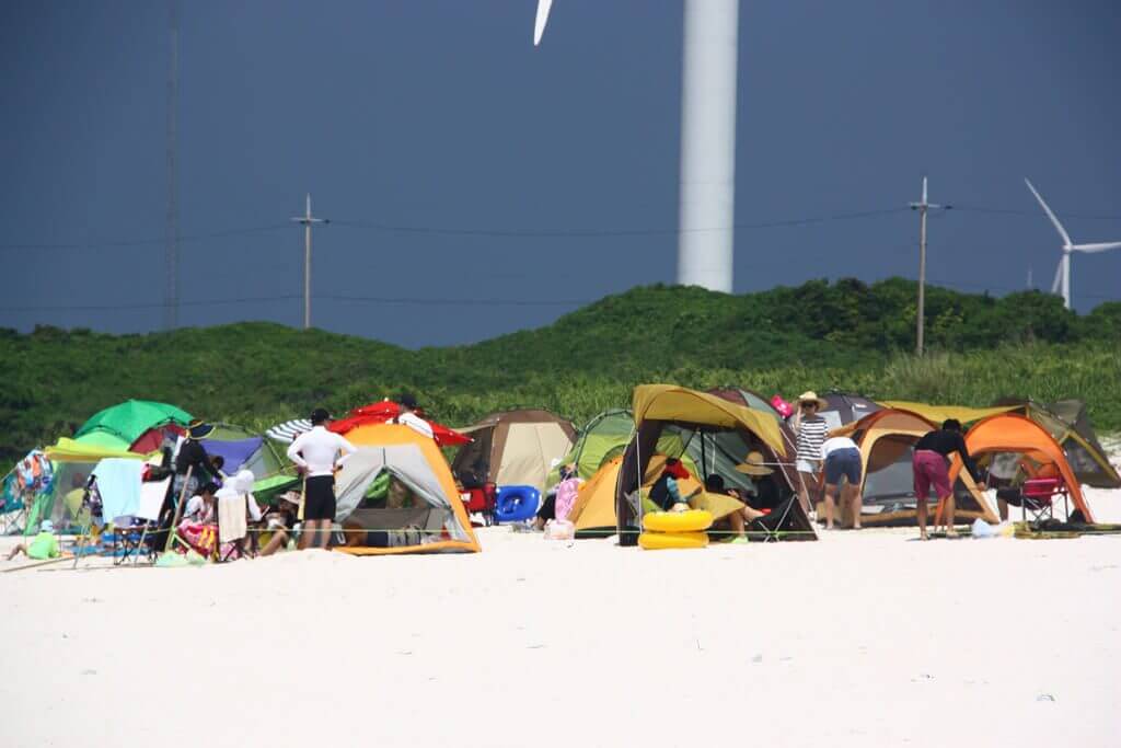 Gimnyeong Beach Tent City