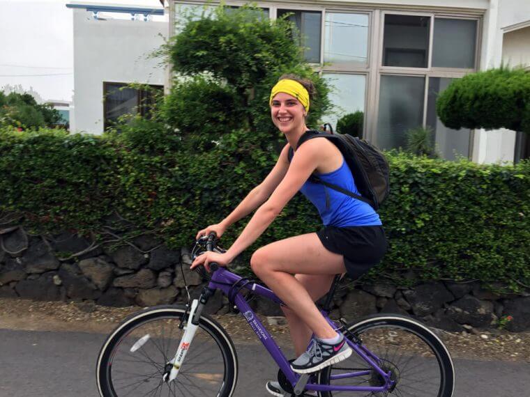 Riding Bikes on Jeju Island