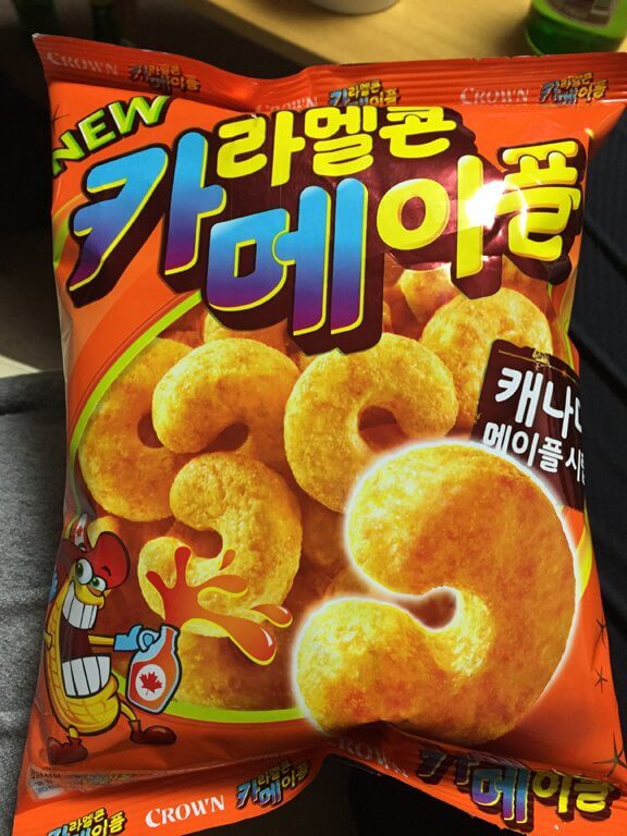 Maple Syrup Korean Chips