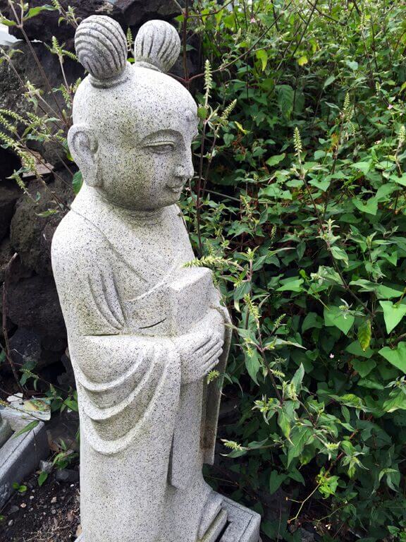 Korean Stone Statue