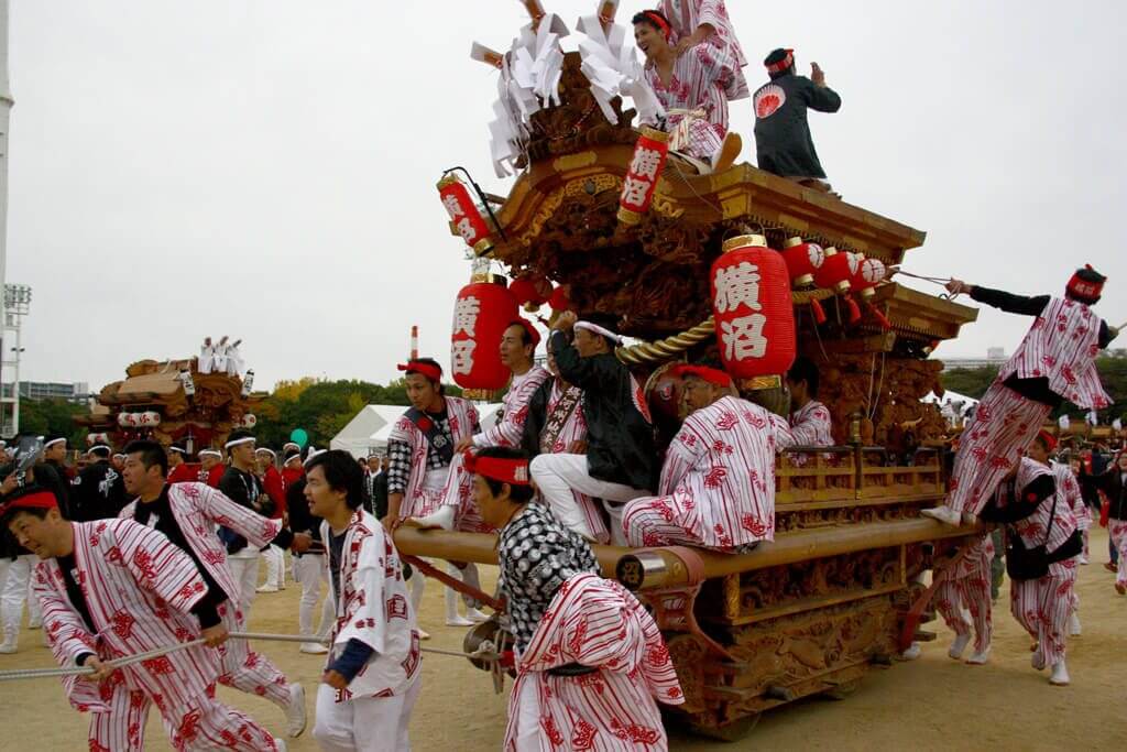 Japan's Osaka Fall Festival
