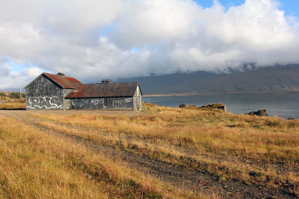 Iceland Abandoned Tin Barn