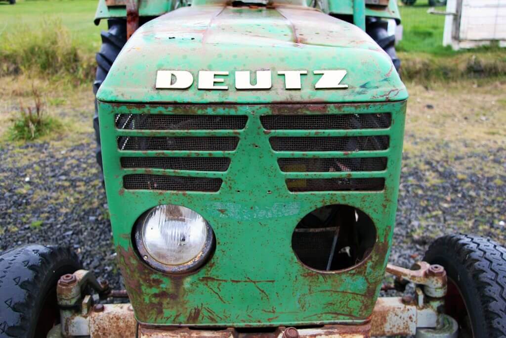 Iceland Green Tractor