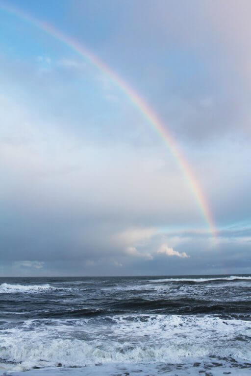 Iceland Ocean Rainbows