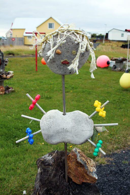 Iceland Stone Scarecrow