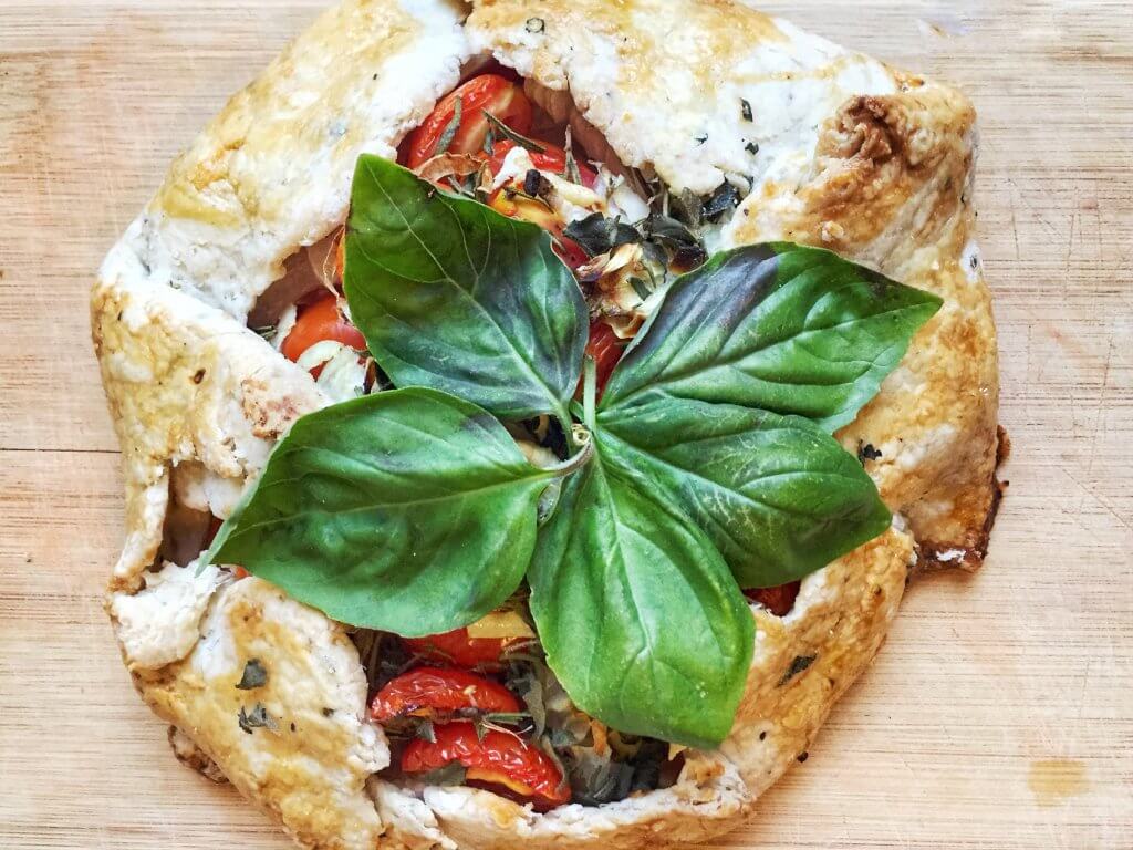 Join a Cooking Class as a fun way to learn language. This is a Tomato Ricotta Crostata from MP TOURS' Italian Online Cooking Class