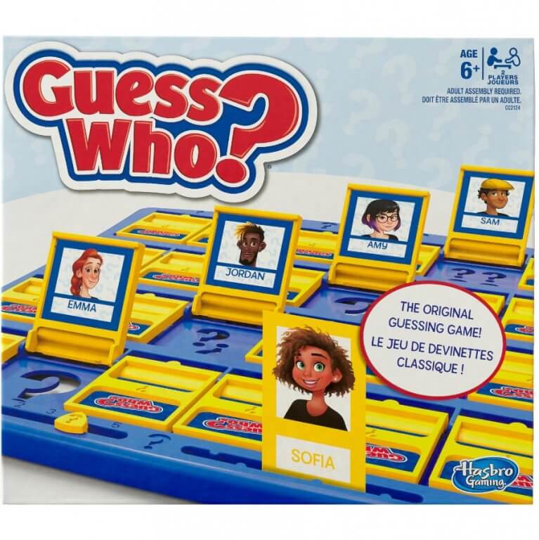Guess Who speaking and listening game