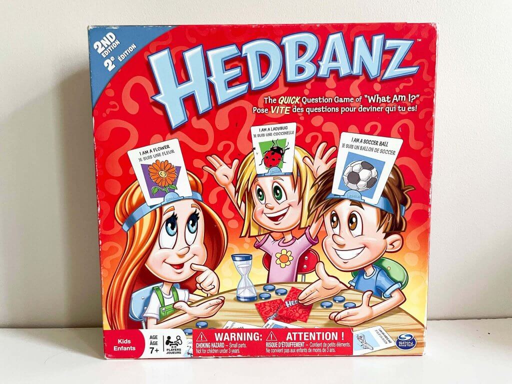 Hedbanz language game