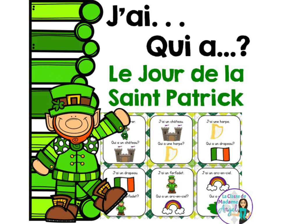 J'ai Qui A - TPT.com La classe de Madame Angel