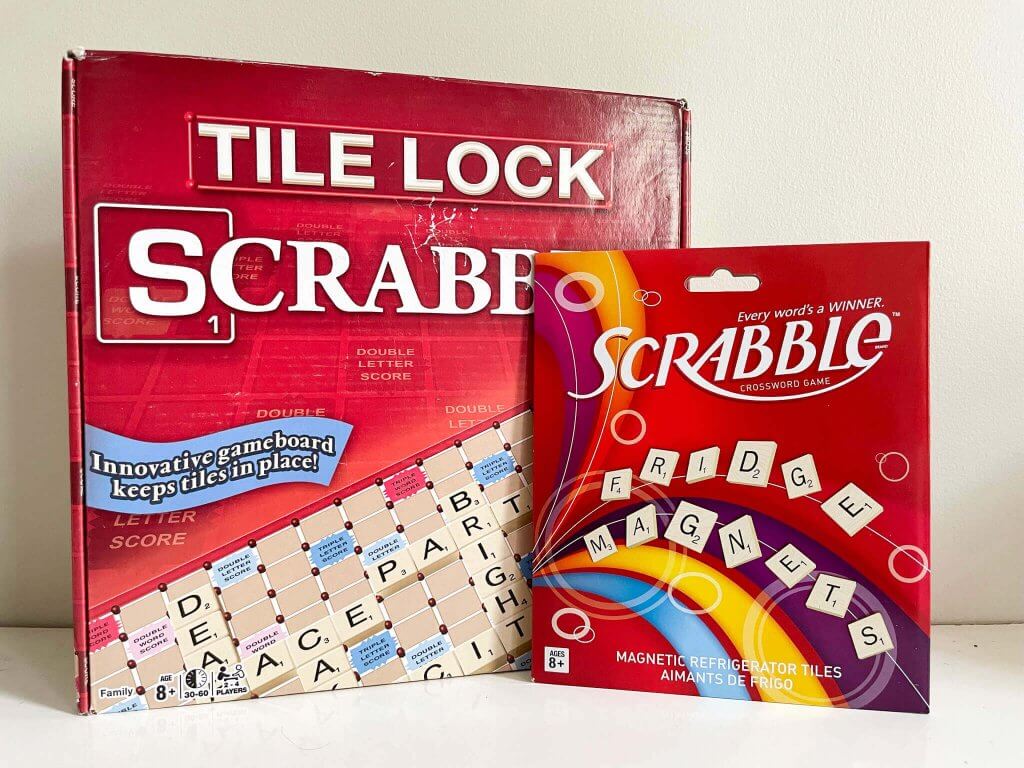 Scrabble language learning game