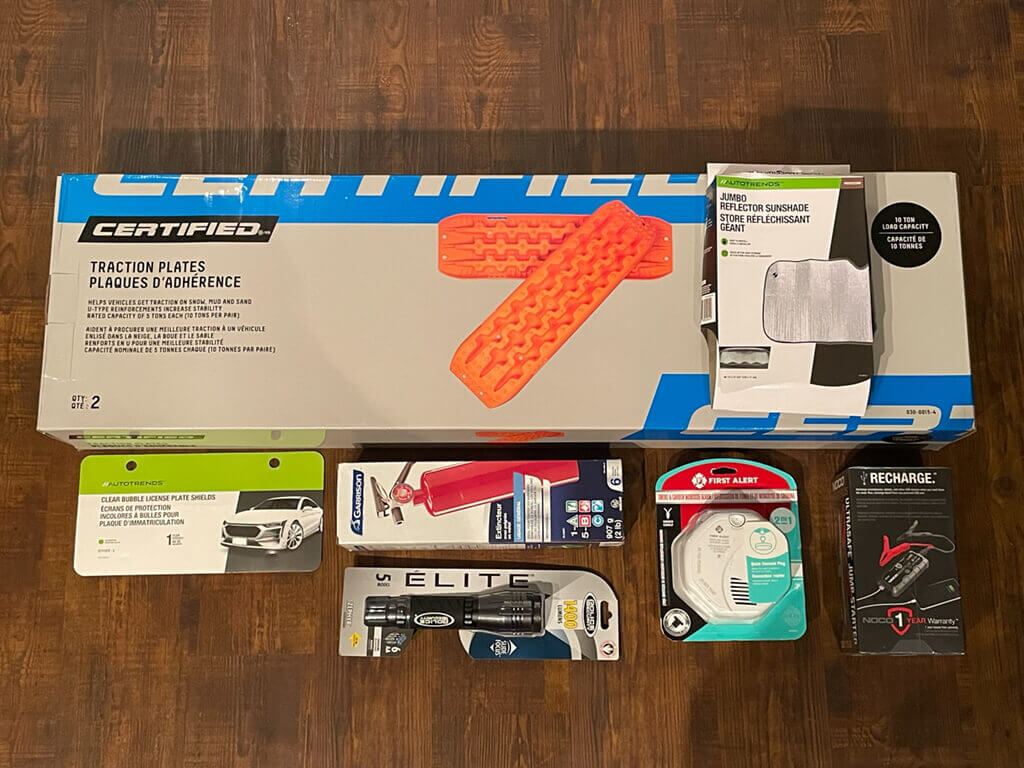 Canadian Tire Haul for Vanlife Items