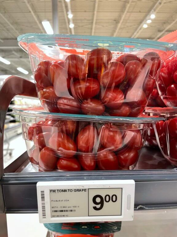 Cherry Tomatoes Cost