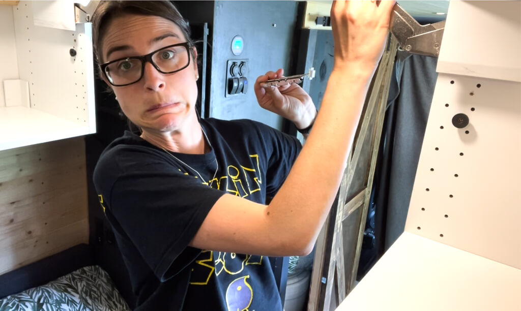Van Build - Uh Oh Cabinets