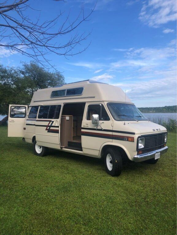 1977 GMC campervan on FB Marketplace