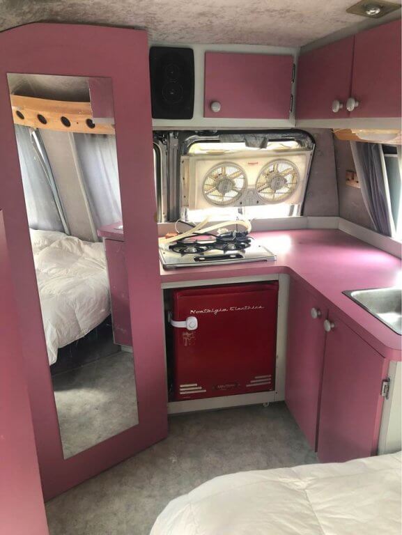 1990 Chevrolet G20 interior on Facebook Marketplace