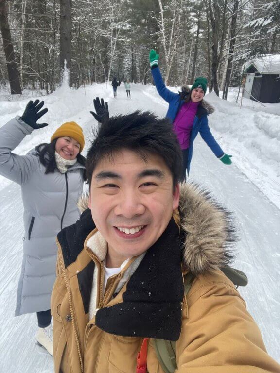 Arrowhead Provincial Park with Travel with TMc, Maiku Wong, and Venus