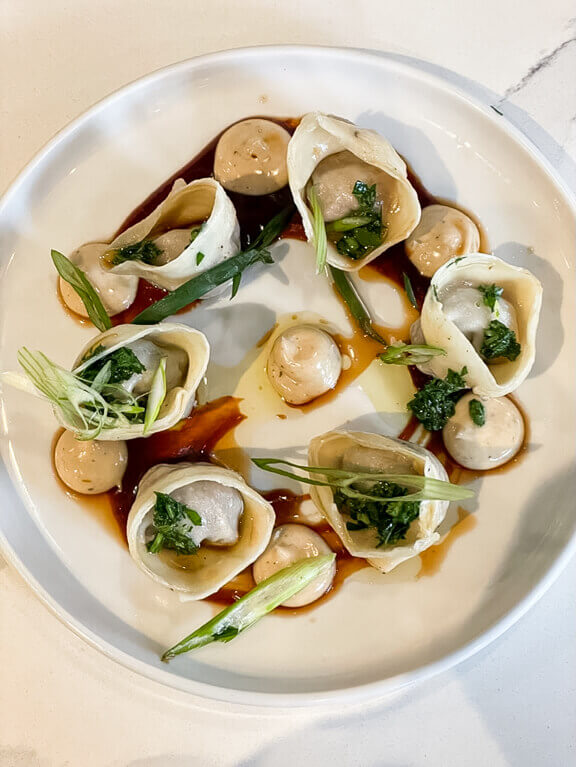 Wild Boar Dumplings at Undefined in Hamilton