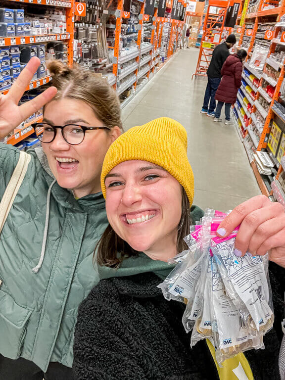 Katie Steckly and Travel with TMc in Home Depot