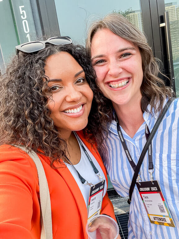 Avery Francis and Travel with TMc at Collision Conference