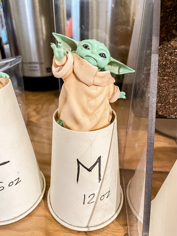 Yoda Coffee at Golden Gecko Coffee in Toronto
