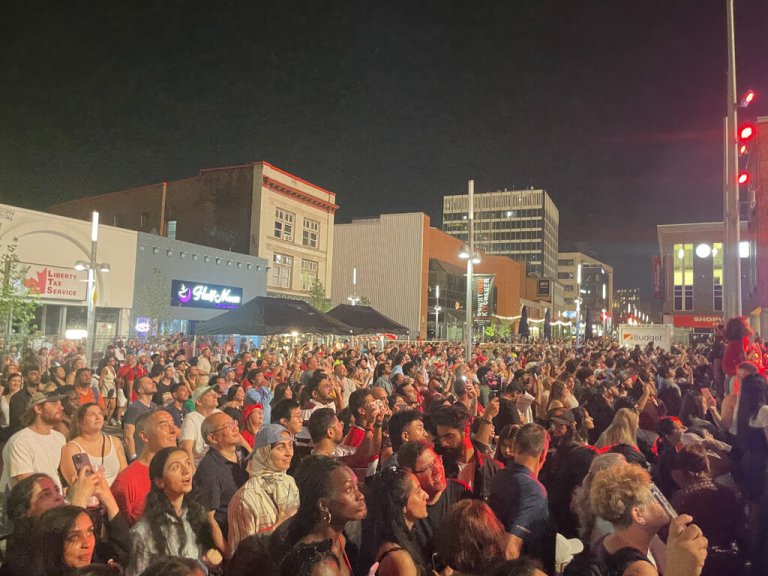 Canada Day Celebration in Downtown Kitchener