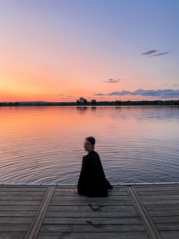 Sunset Portraits on ⁨Lac Dollard-des-Ormeaux⁩, ⁨Ontario⁩