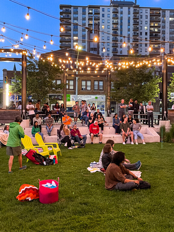 Vogelsan Green in Downtown Kitchener