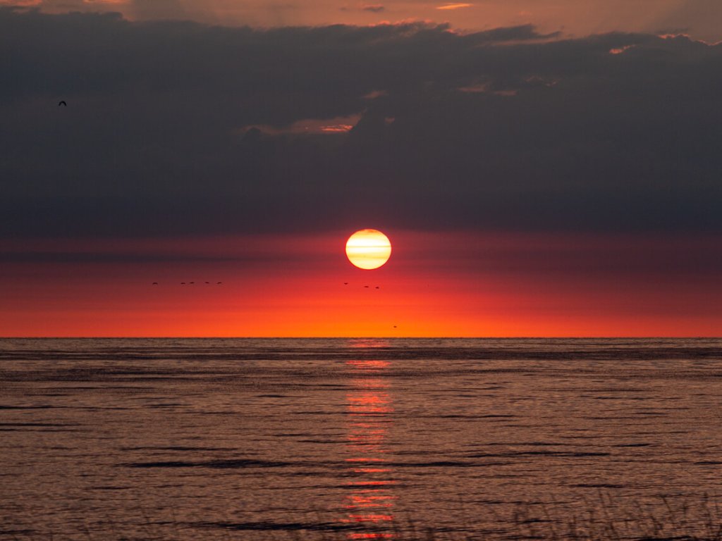 Hamilton Beach September Sunsets