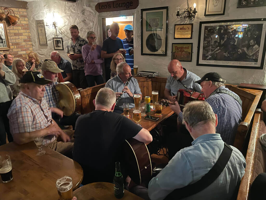 Trad Session at Gus O'Connor's Pub in Doolin, Ireland
