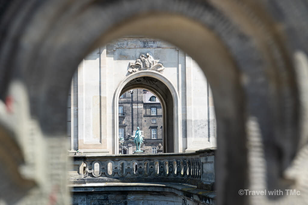 Framed Entrance at Christianborg Palace in Copenhagen