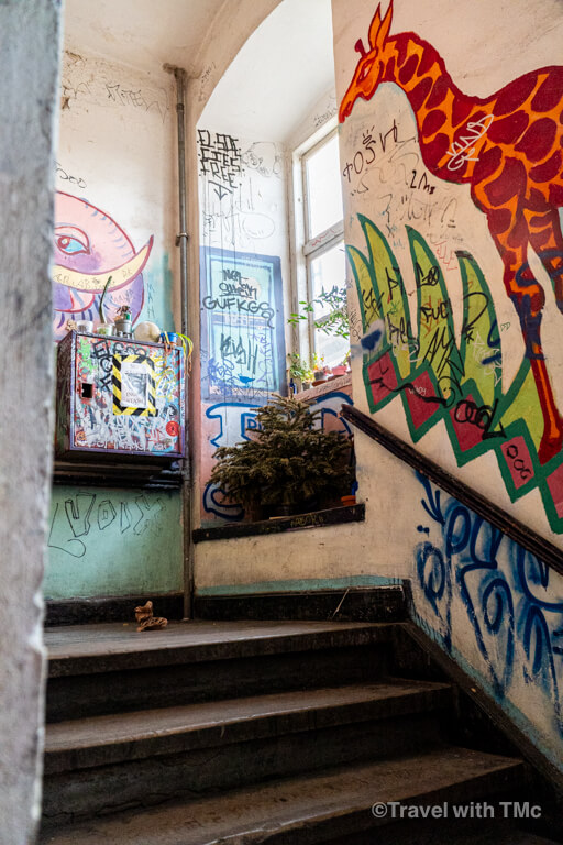Free Christiania Apartment Stairwell Giraffe and Plants