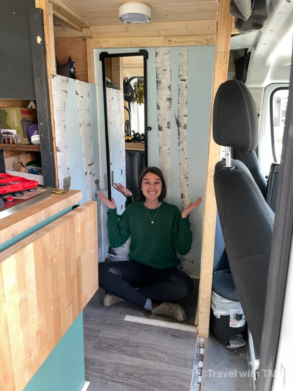 Travel with TMc Vanlife Season 1 During Construction