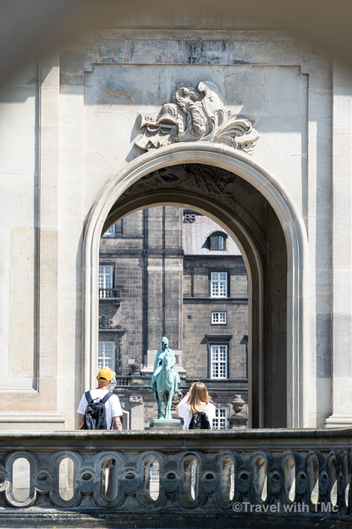 Visitors at ⁨Christianborg Palace⁩ in Copenhagen