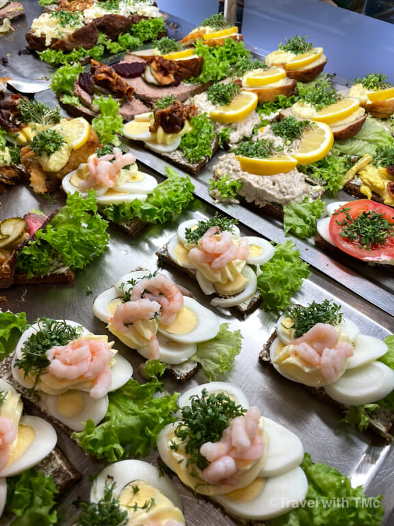 Smørrebrød at Domhusets Smørrebrød in Copenhagen