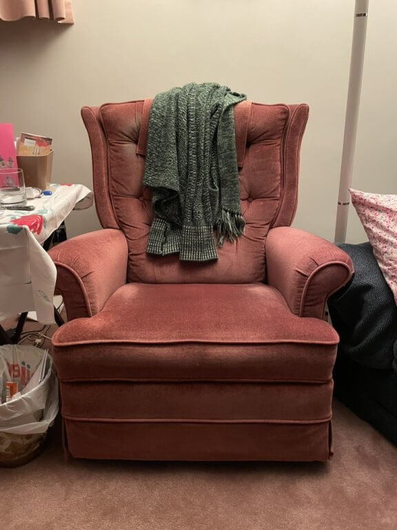 Baba's Chair and Favourite Sweater