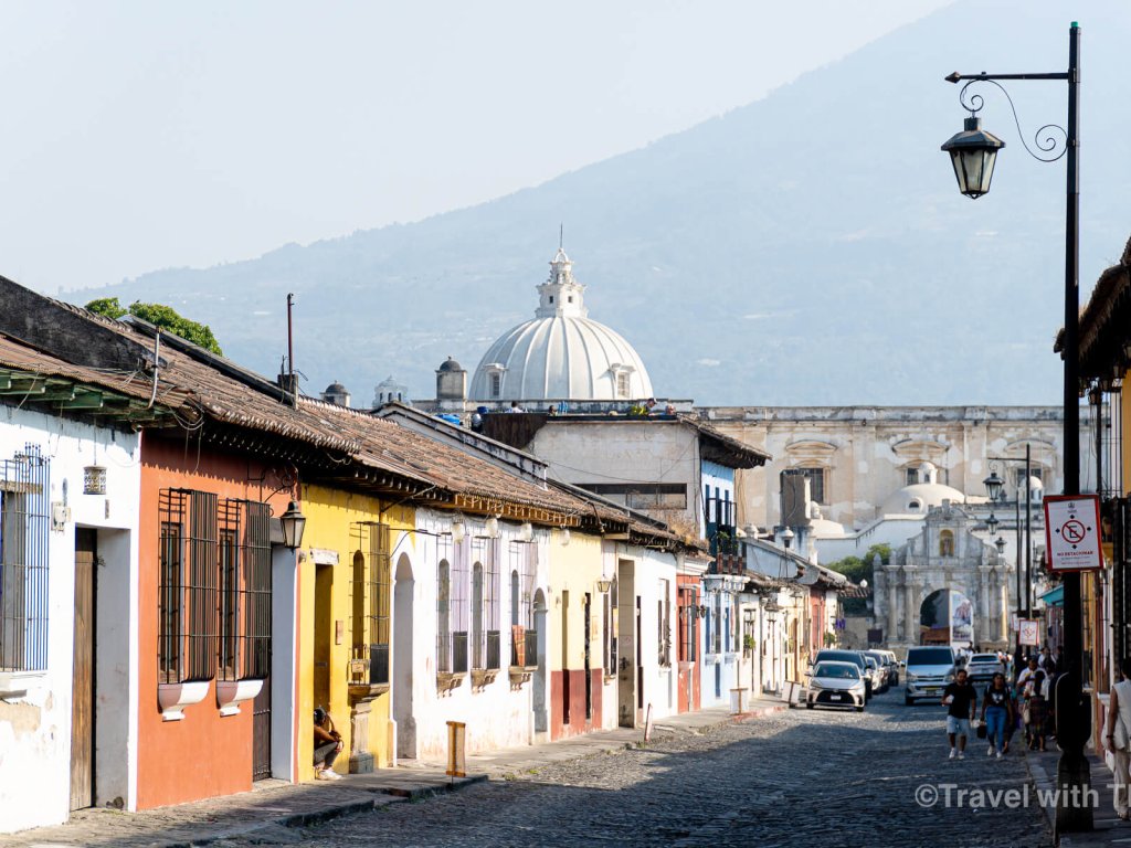 Colourful Streets in Antigua, Guatemala