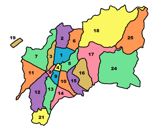 Guatemala City Zones