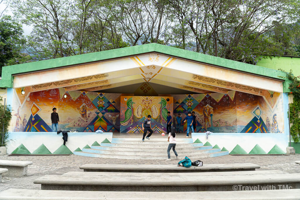 Lake Atitlán - Stage in San Marcos