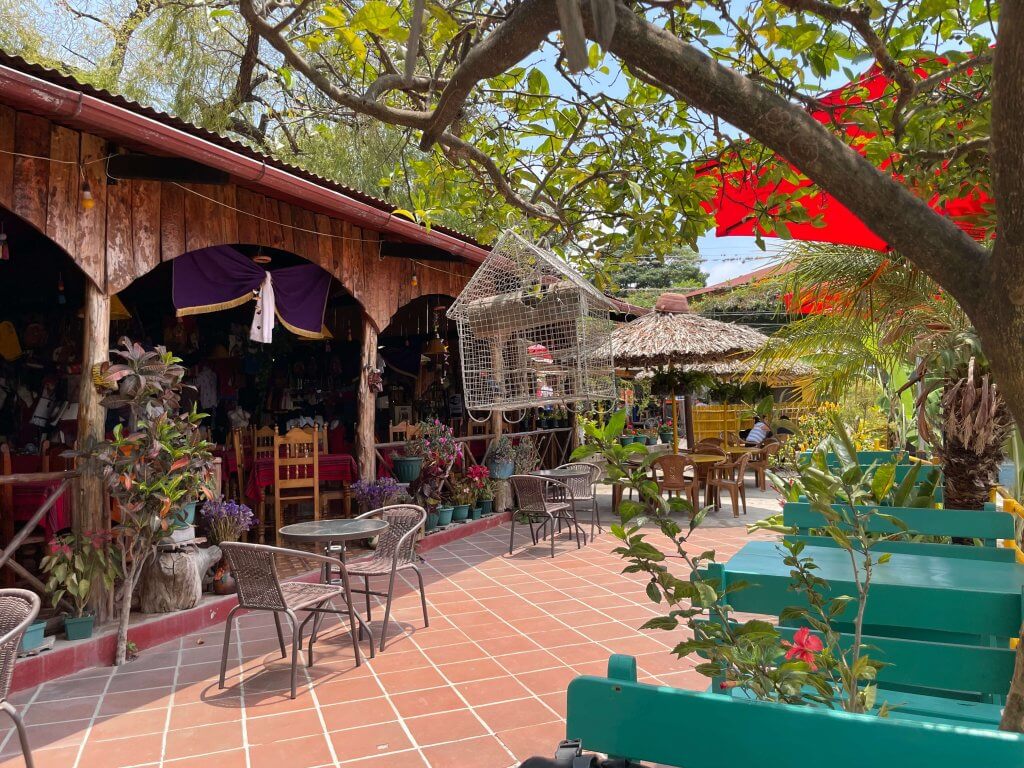 Restaurant in Panajachel in Guatemala
