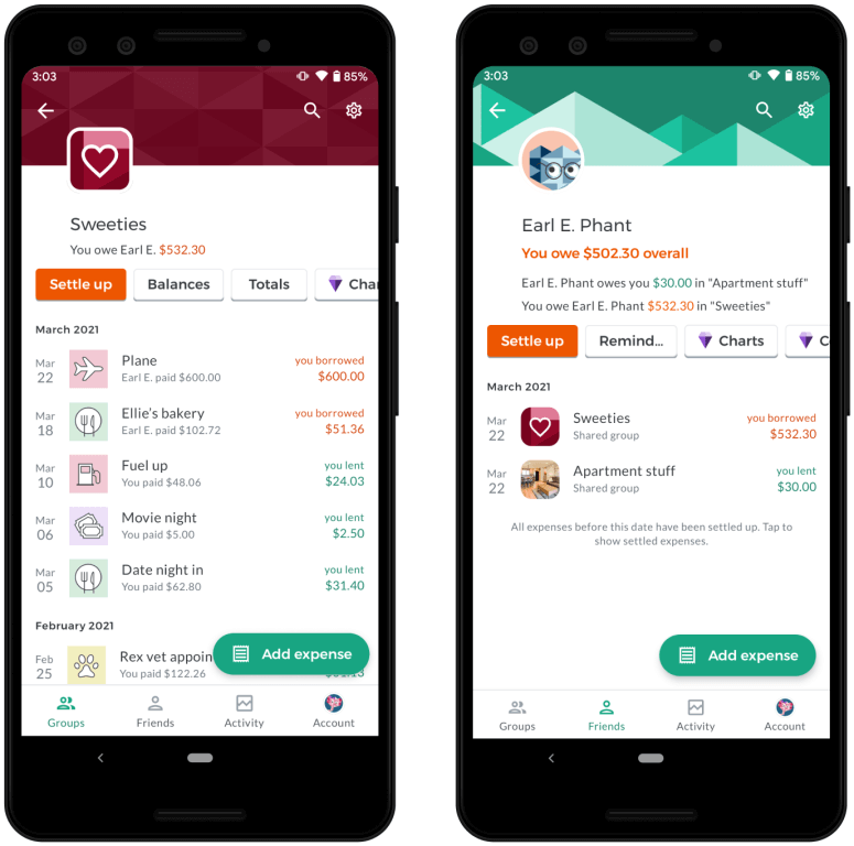 APP - Splitwise