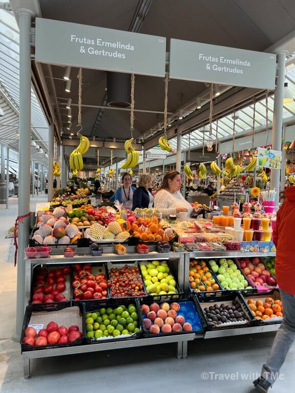 Porto's Mercado do Bolhão Fruit Stand