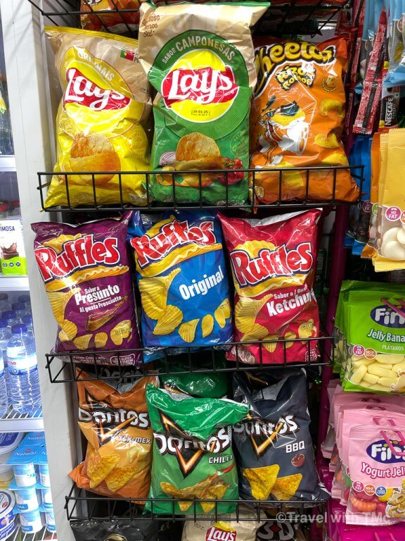 Portuguese Ruffles Chips Flavours