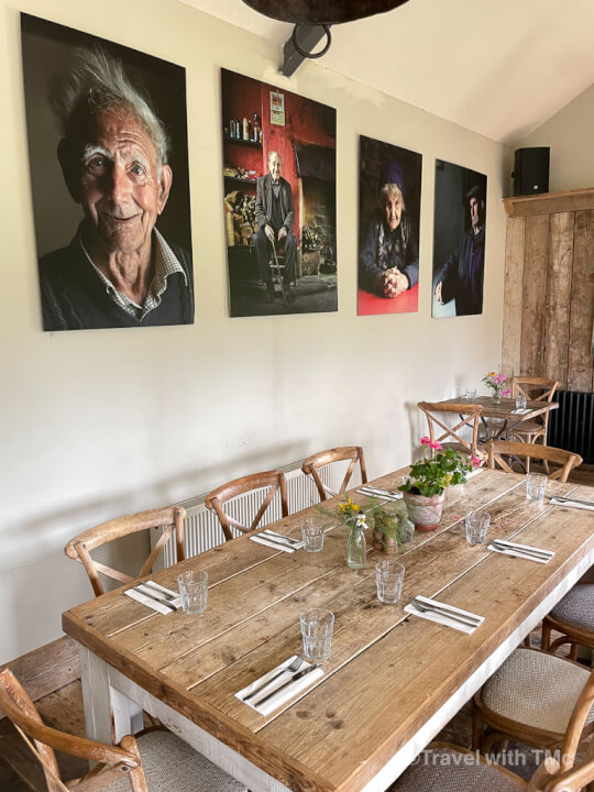 Burtown House and Gardens - Dining Table and Portraits