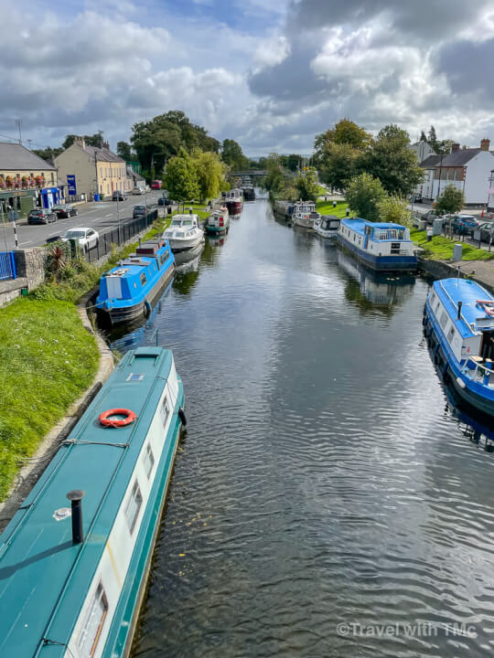 Grand Canal in Sallins, County Kildare, Ireland