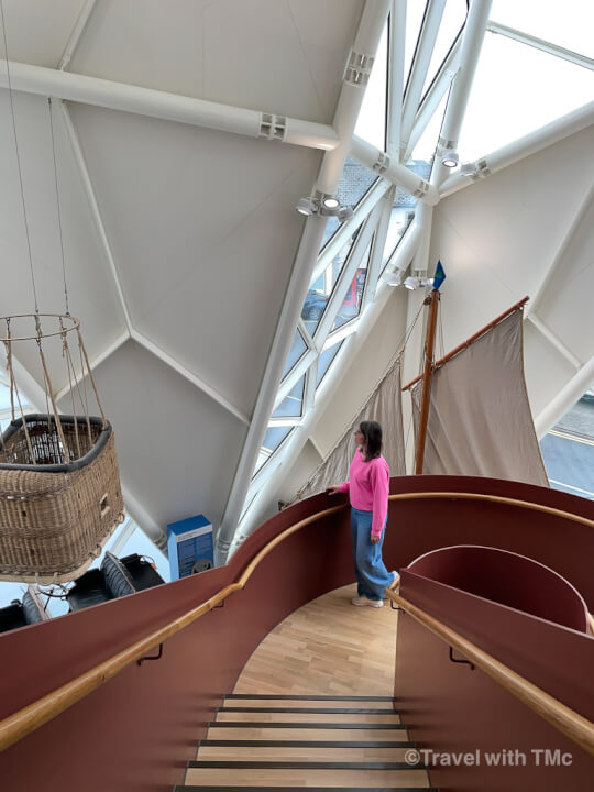 Shackleton Museum - Travel with TMc on Staircase